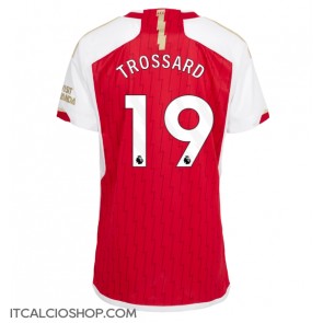 Arsenal Leandro Trossard #19 Prima Maglia Femmina 2023-24 Manica Corta